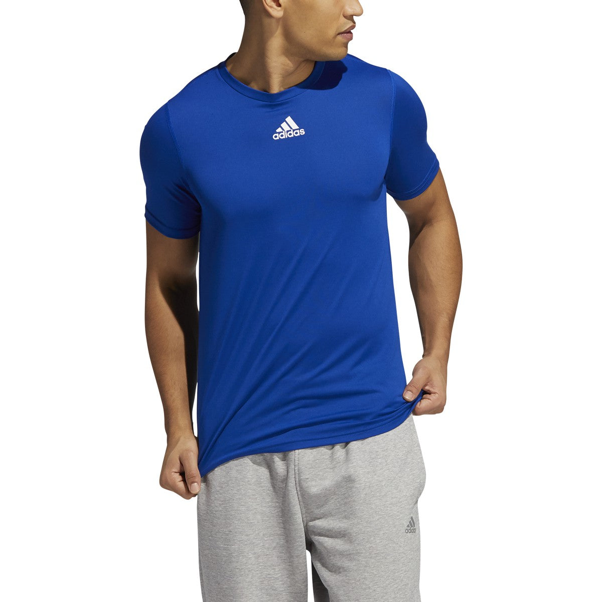 Adidas Creator Tee Mens Baseball T Shirt Crew Neck Long Sleeves Black Size  Large